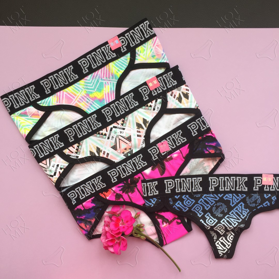 Комплект трусиків PINK 3 шт фото 1