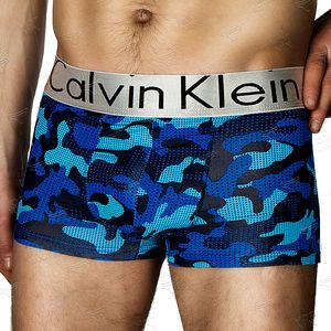 undefined Чоловічі боксери Calvin Klein сині камуфляж undefined