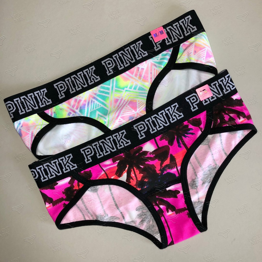 Комплект трусиків PINK 2 шт тропік фото 1