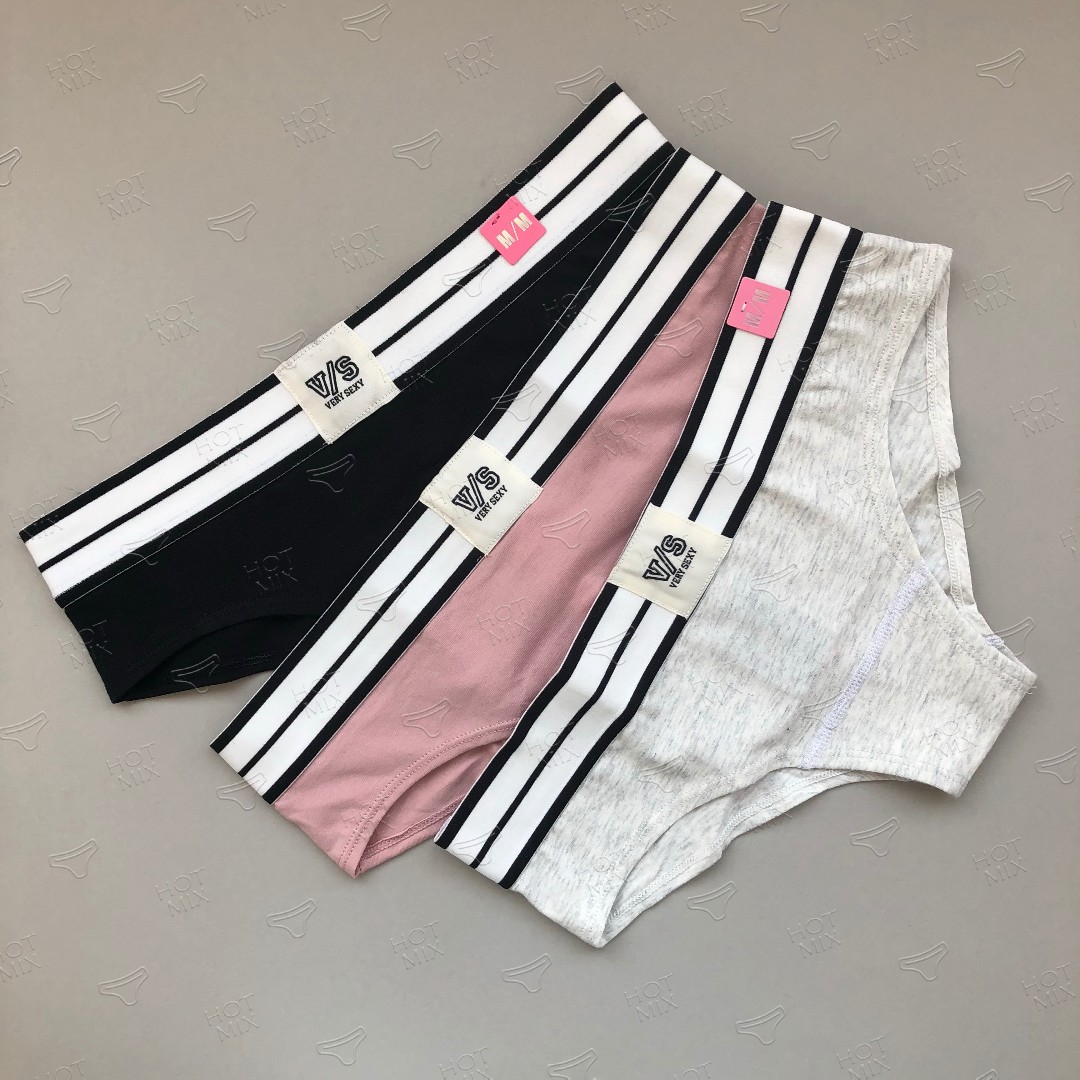 Комплект трусиків PINK 3 шт асорті фото 1