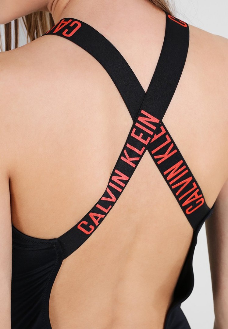 Купальник Calvin Klein Intense Power Mesh One чорний фото 6