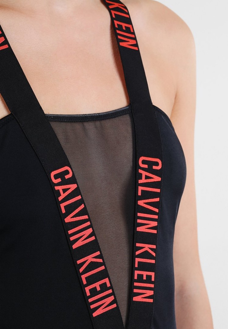 Купальник Calvin Klein Intense Power Mesh One чорний фото 7