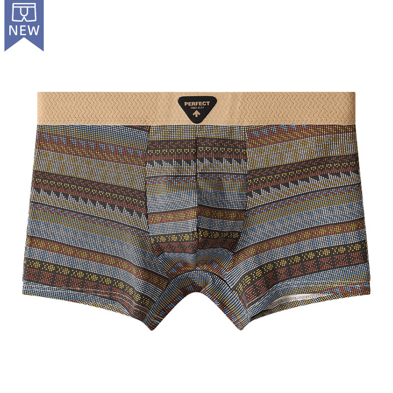 Чоловічі труси боксери PH Орнамент khaki фото 1