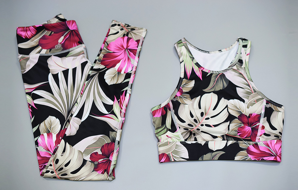 Спортивний комплект pink flowers фото 2