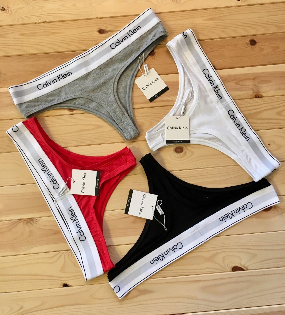 Комплект жіночих стрінгів Calvin Klein Modern №7 фото 1