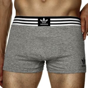 undefined Мужские трусы боксеры Adidas серые undefined