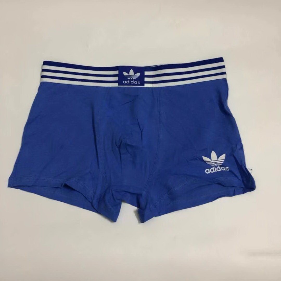 Чоловічі труси боксери Adidas блакитні фото 2