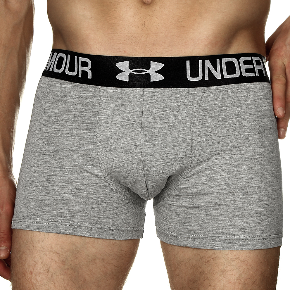 Чоловічі труси боксери Under Armour сірі фото 1