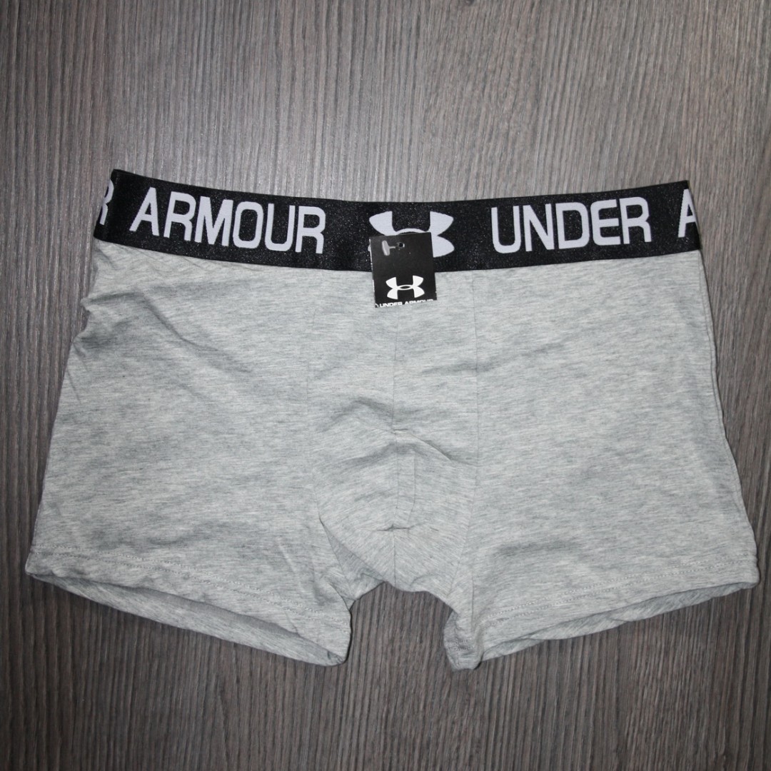 Чоловічі труси боксери Under Armour сірі фото 2