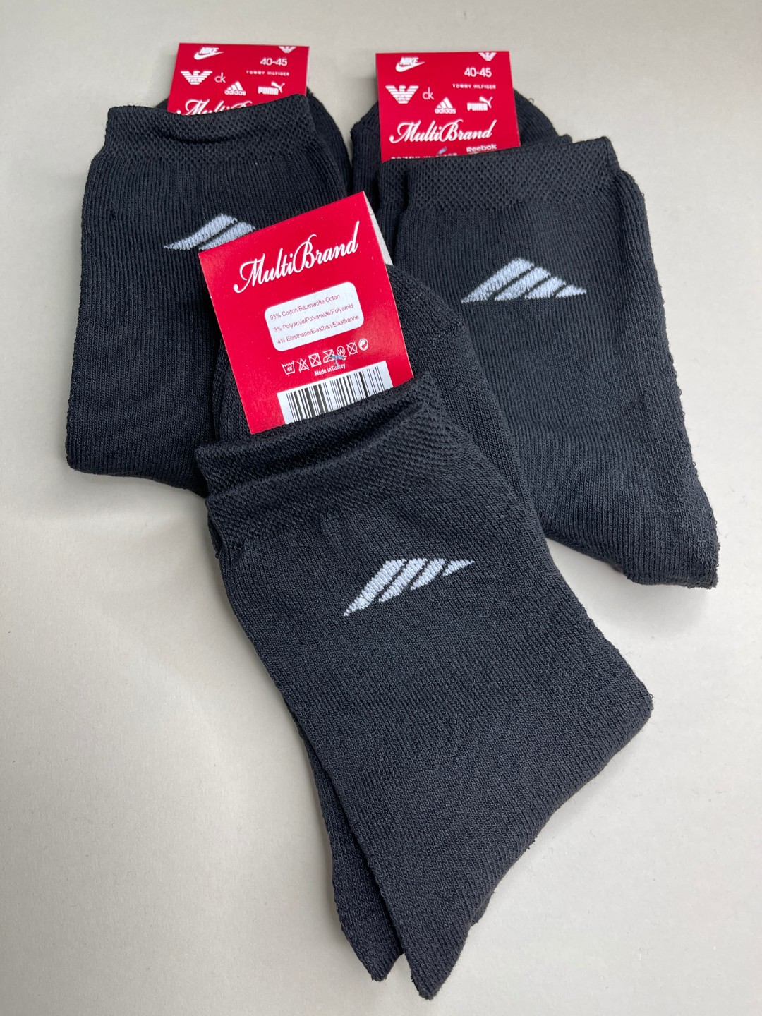 Набір 3шт шкарпетки махра чоловічі ADIDAS  фото 1