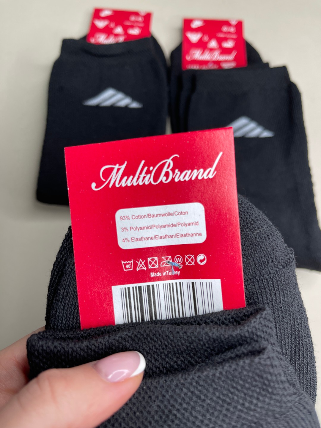 Набір 3шт шкарпетки махра чоловічі ADIDAS  фото 2