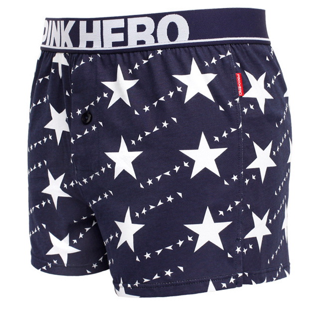 Чоловічі труси сімейки Pink Hero black Star фото 2