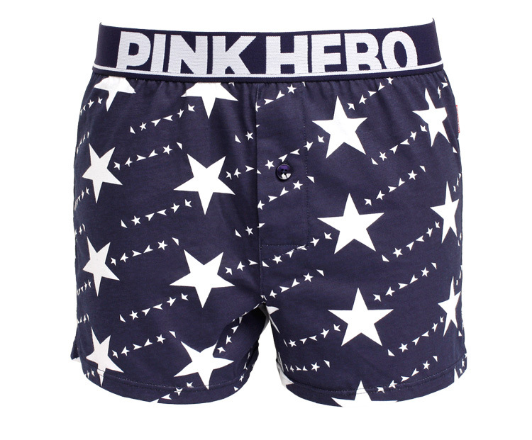 Чоловічі труси сімейки Pink Hero black Star фото 3