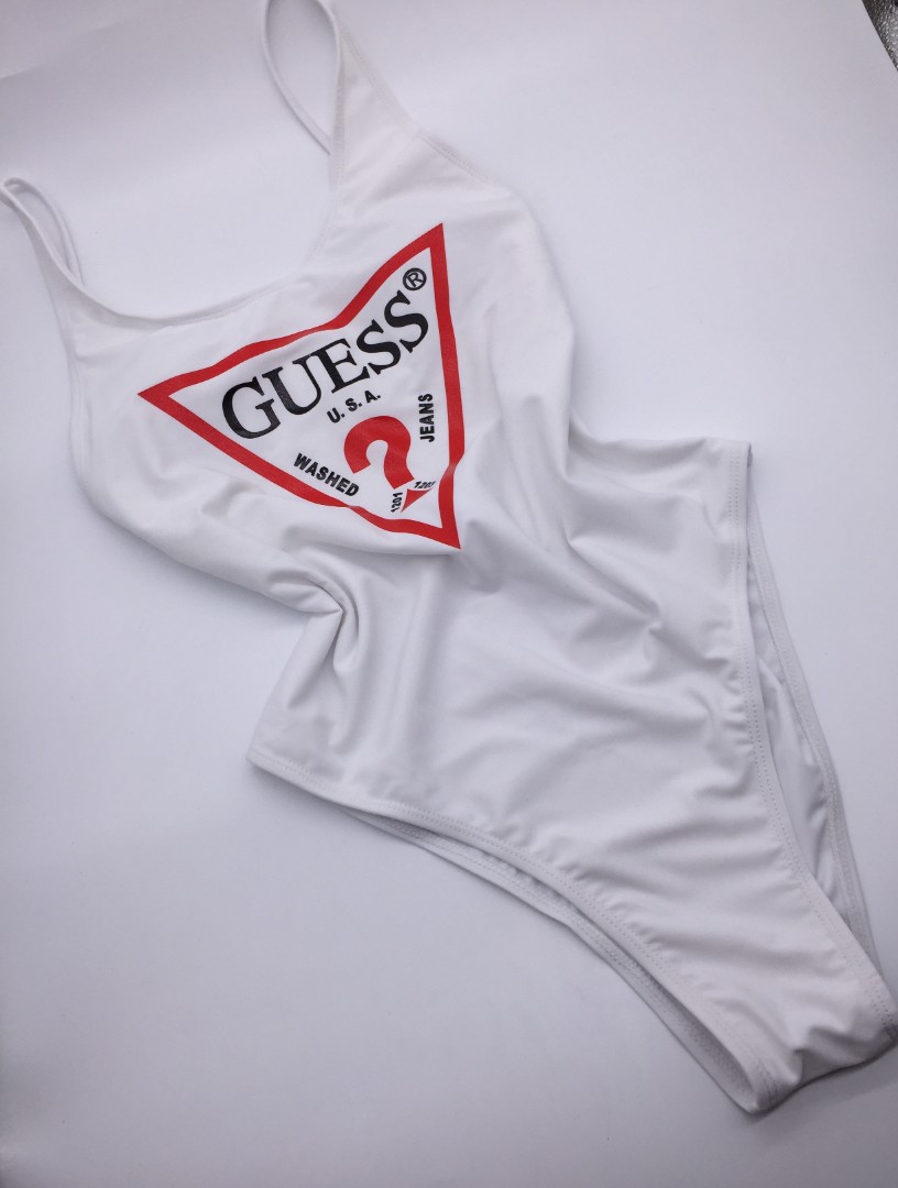 Купальник GUESS білий фото 4