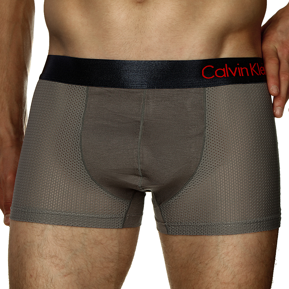 Чоловічі боксери, що дихають CK сірий фото 1