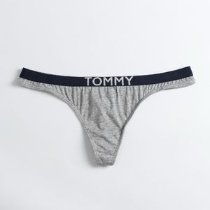 undefined Стринги Tommy Hilfiger Tong серые undefined