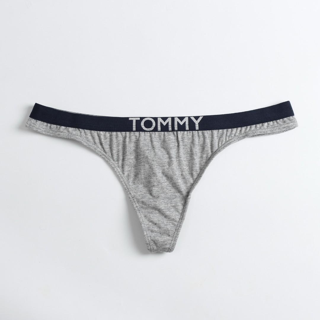 Стрінги Tommy Hilfiger Tong сірі фото 1
