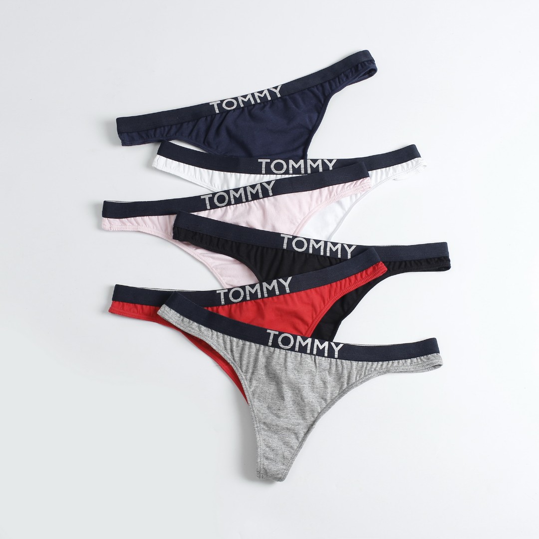 Стрінги Tommy Hilfiger Tong сірі фото 2