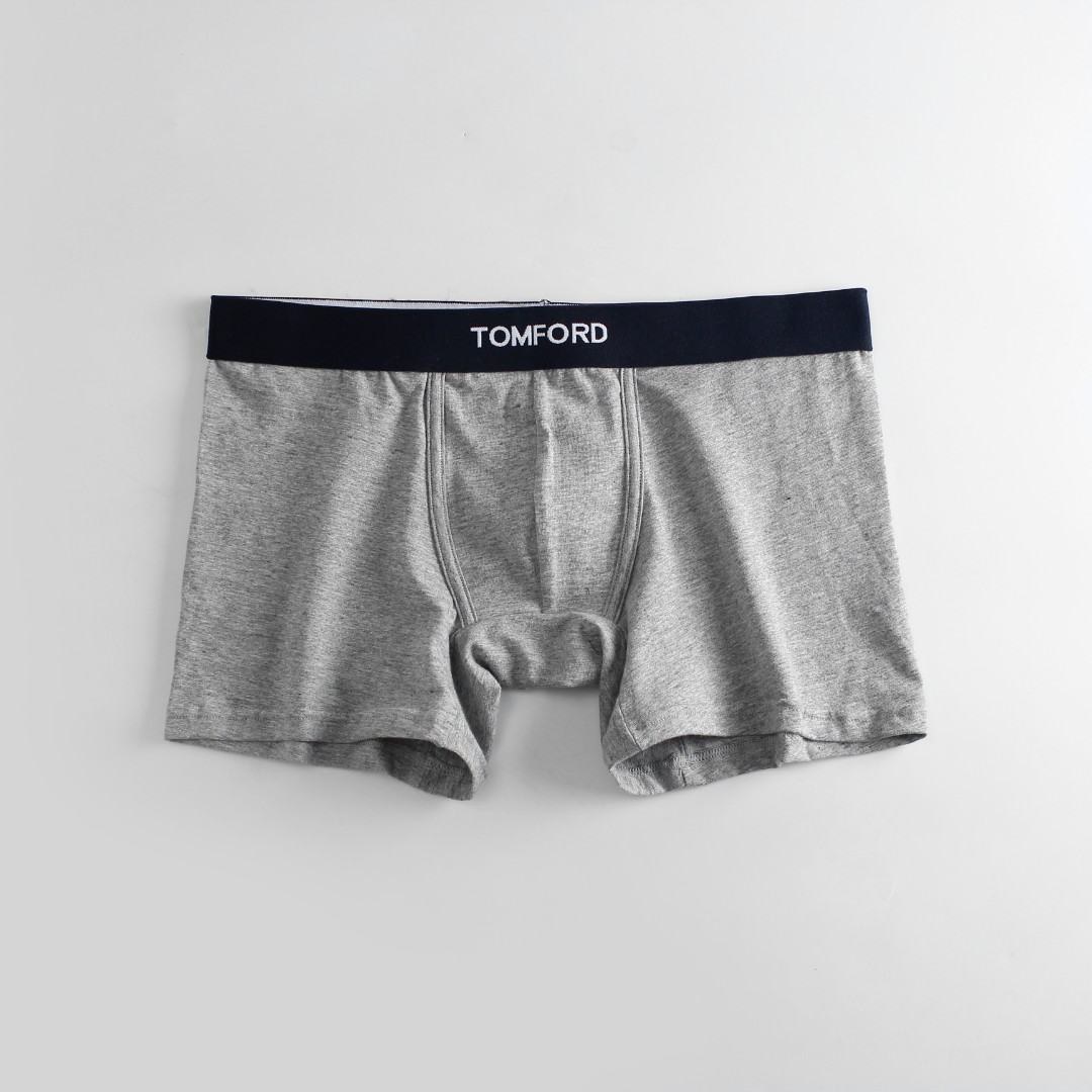 Чоловічі труси боксери Tom Ford сірі фото 2