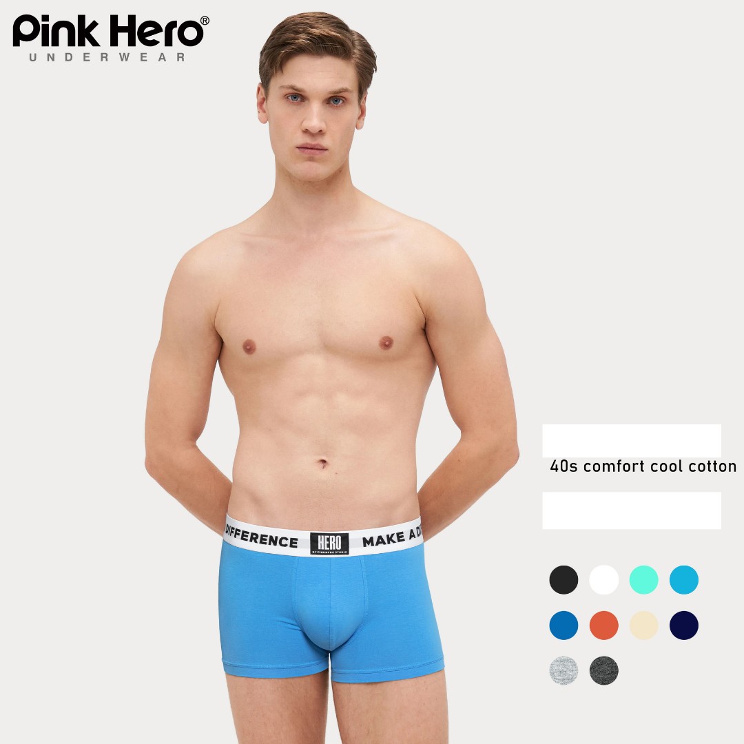 Чоловічі труси боксери Pink Hero #4 blue фото 2