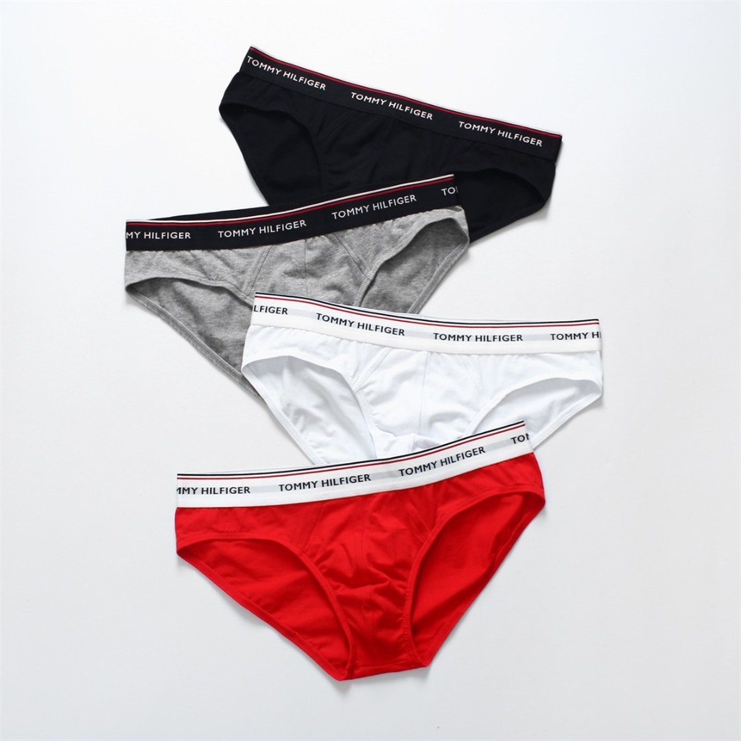 Чоловічі труси брифи Tommy Hilfiger TM сірі фото 2