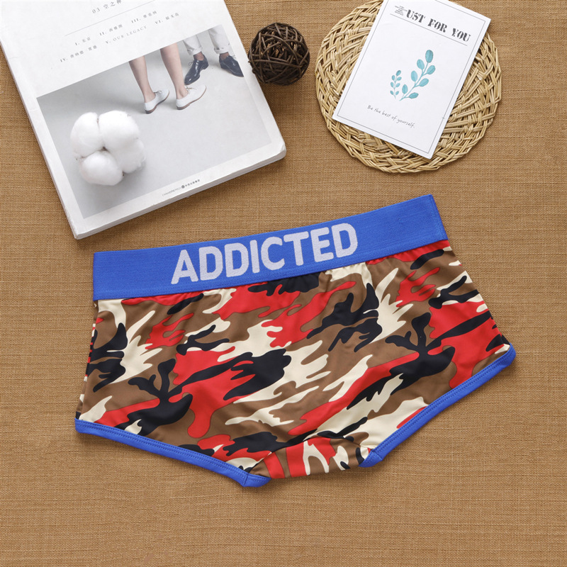 Чоловічі труси боксери Addicted червоний фото 2