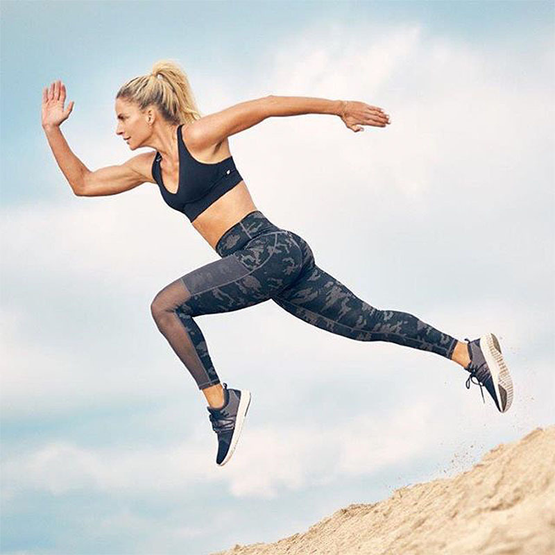 Спортивні легінси army сині фото 1