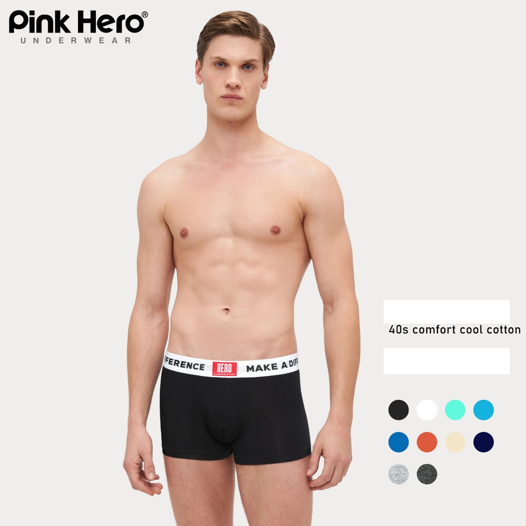 Чоловічі труси боксери Pink Hero #4 black фото 3