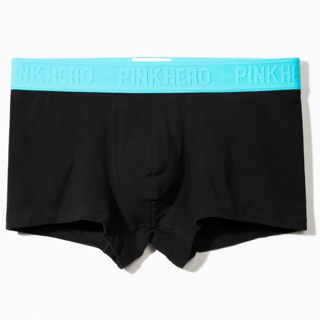 Чоловічі труси боксери Pink Hero black navy фото 1