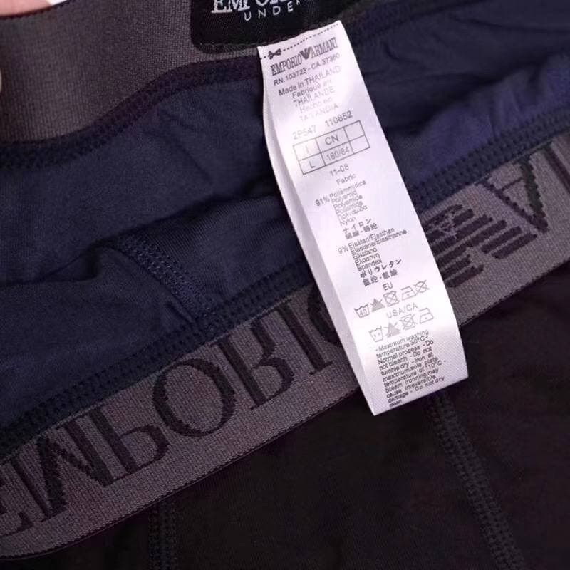 Чоловічі труси Armani Empire Grey фото 3