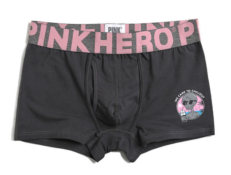Мужские трусы боксеры Pink Hero Aliens фото 2