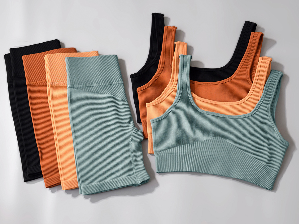 Спортивний комплект Innocence Brown Top Short фото 4