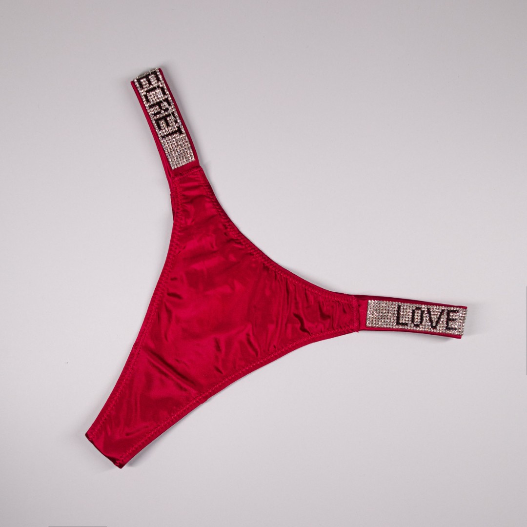 Стрінги Love фіолет фото 3