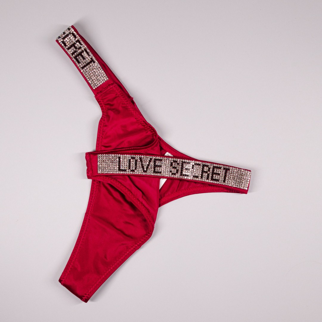 Стрінги Love фіолет фото 2