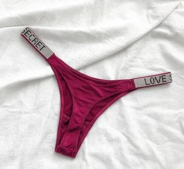 Стрінги Love фіолет фото 1