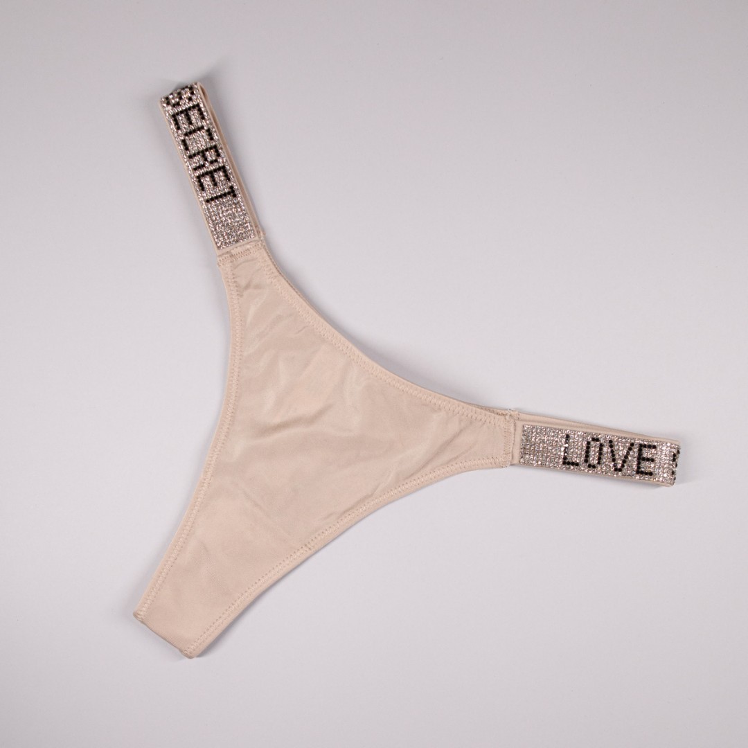 Стрінги Love сільвер фото 1