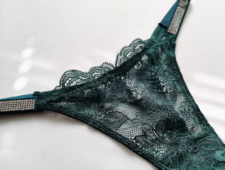 Стрінги LOVE зелений фото 2