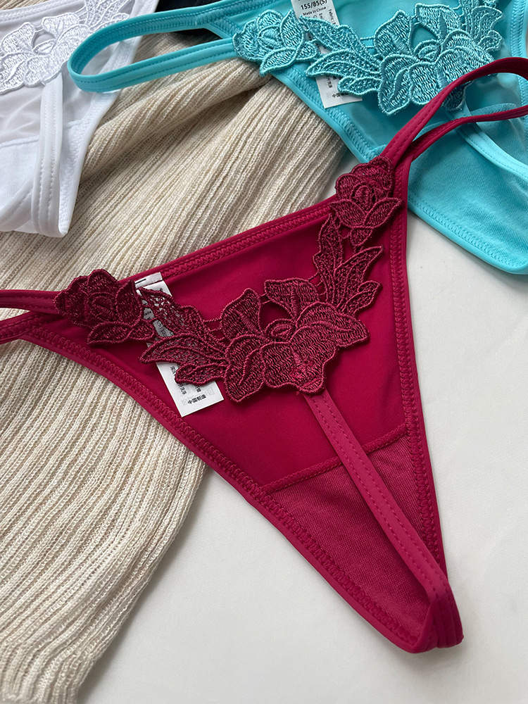 Стрінги sexual бордо фото 4