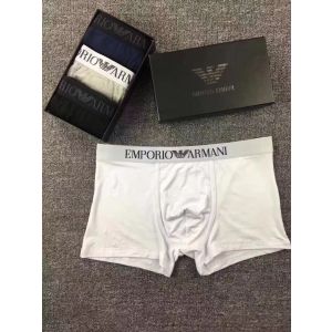 undefined Чоловічі боксери New Emporio Armani white undefined