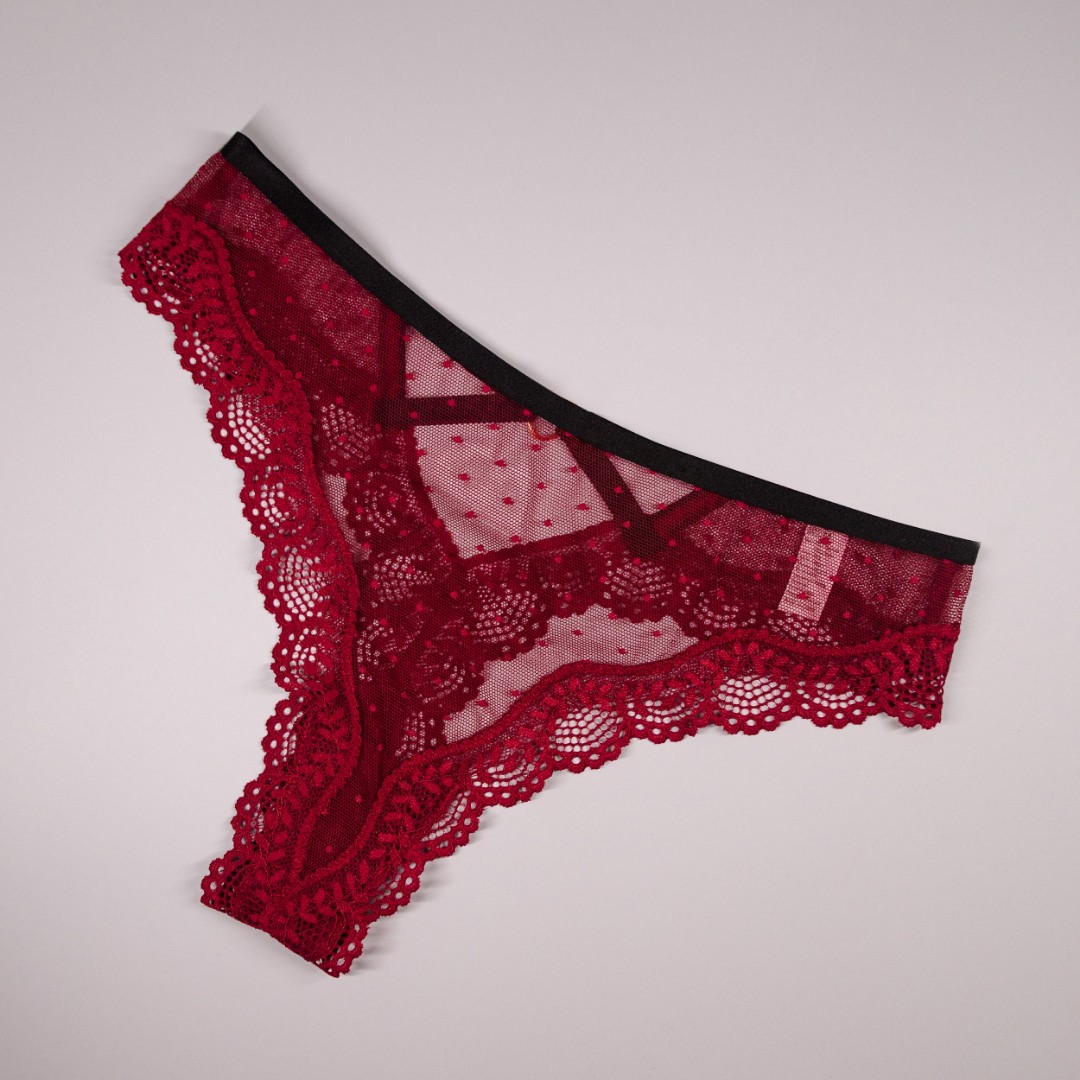 Стрінги Mur Love burgundy фото 2