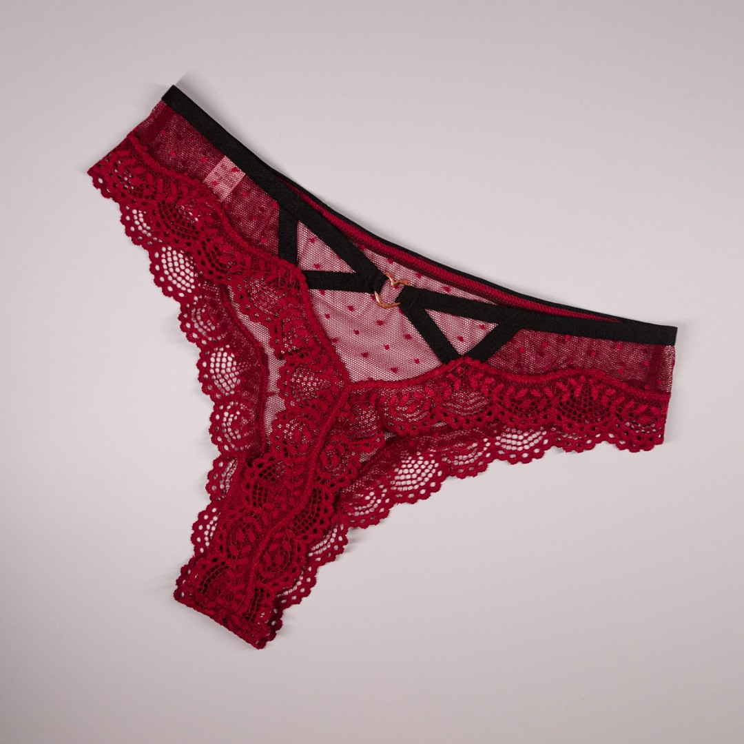 Стрінги Mur Love burgundy фото 1