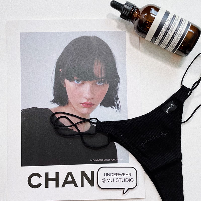 Стрінги Pink black фото 1