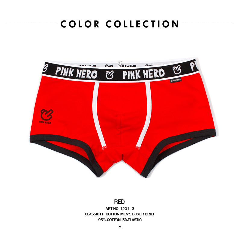 Чоловічі труси боксери Pink Hero Red фото 1