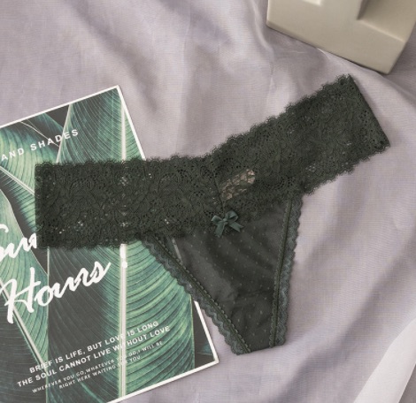 Стрінги Soft зелений фото 2