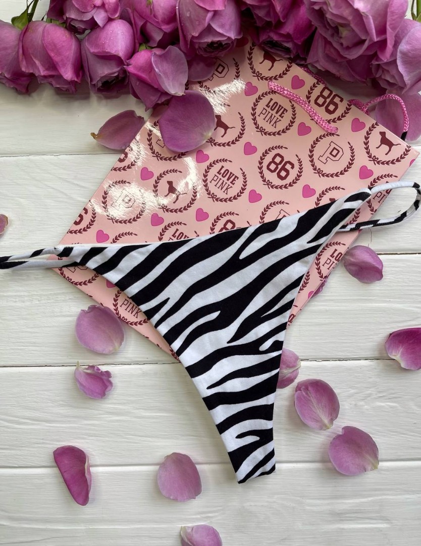 Стрінги Sexy зебра фото 1