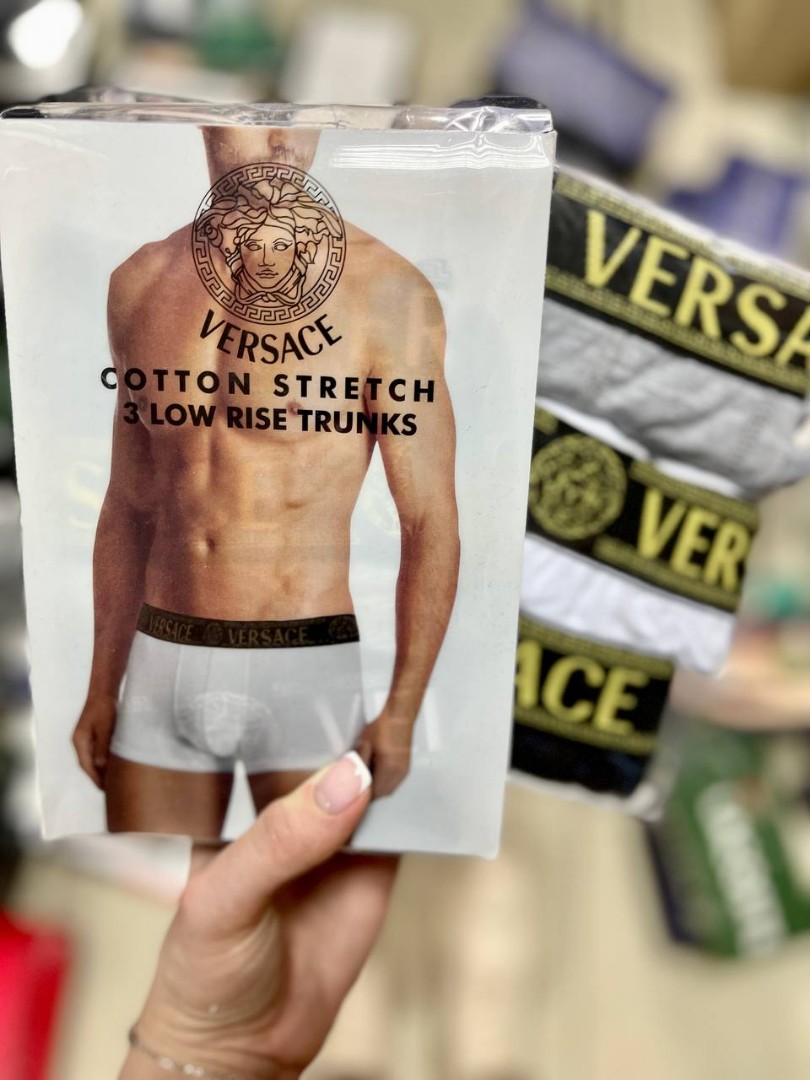 Комплект білизни боксери/хіпси Versace фото 1