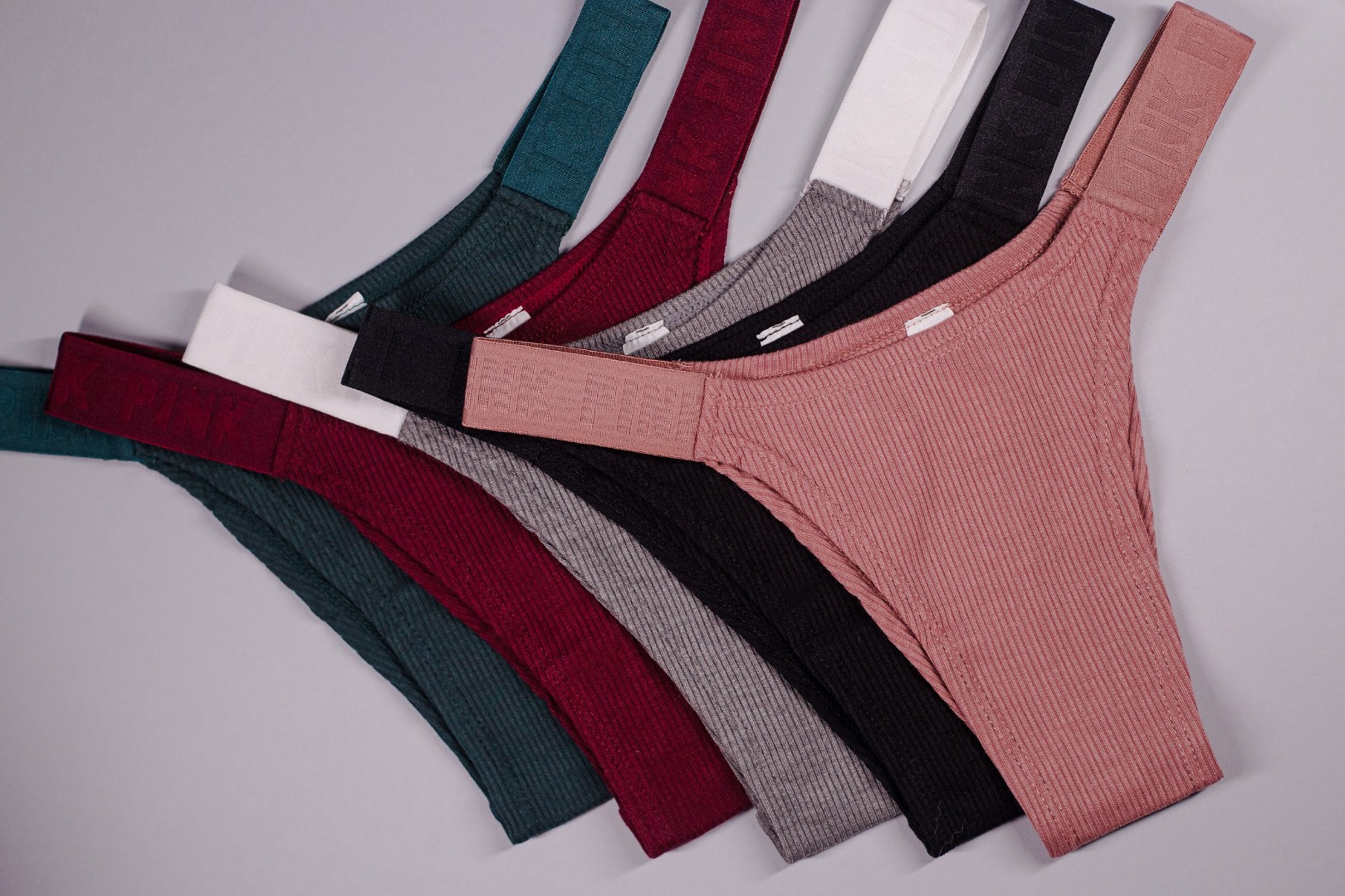 Комплект стрінг PINK Select 5 шт фото 2