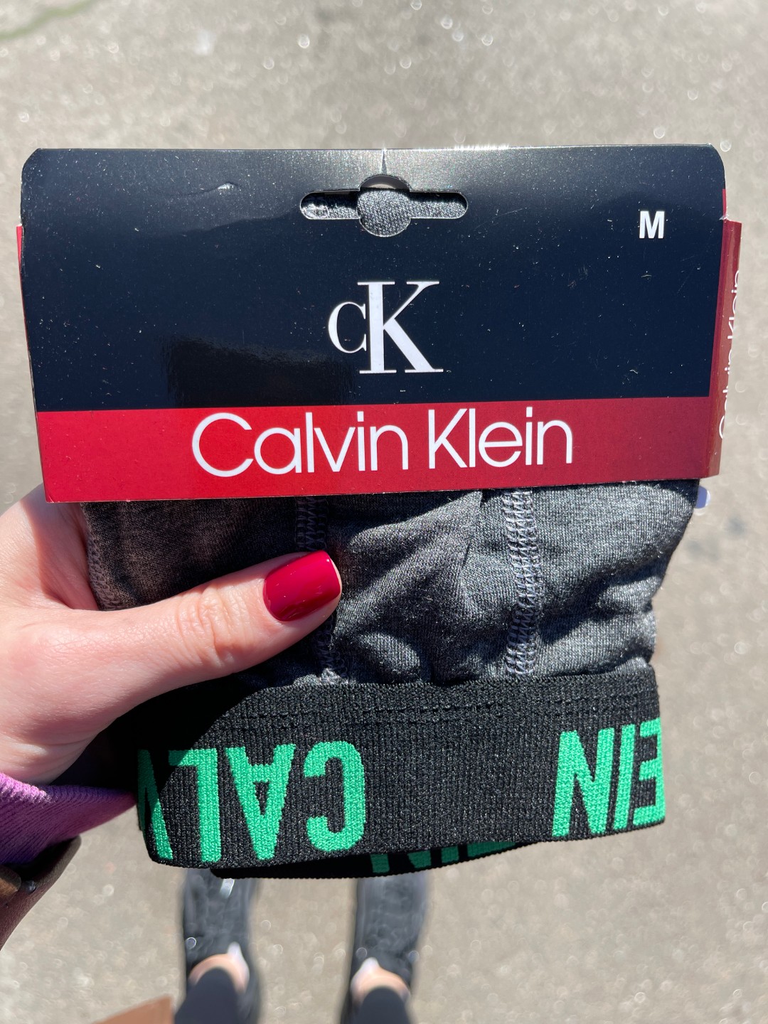 Чоловічі боксери Calvin Klein X графіт фото 2