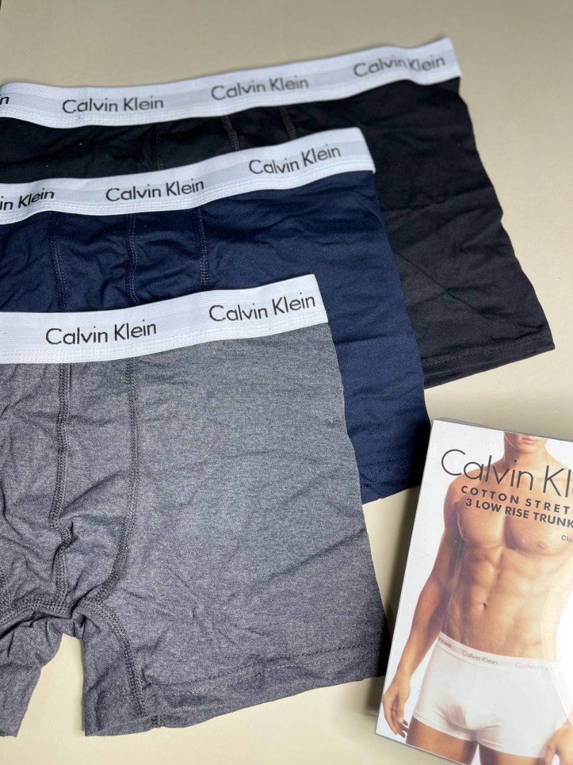 Комплект білизни боксери/хіпси Calvin Klein Classic 3 шт фото 1