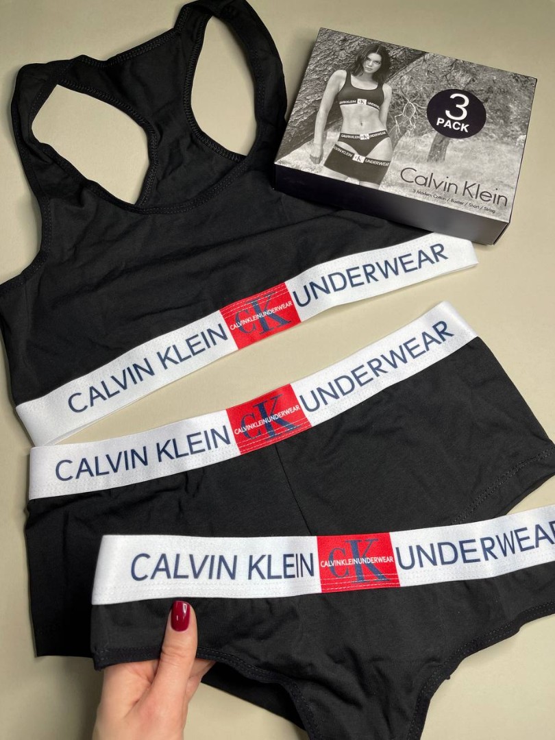 Спортивний комплект Monogram black 3шт фото 1